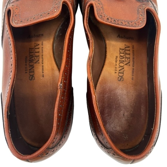 Allen Edmonds AUBURN Slip On Men’s Loafer Dress Shoes - Picture 5 of 13